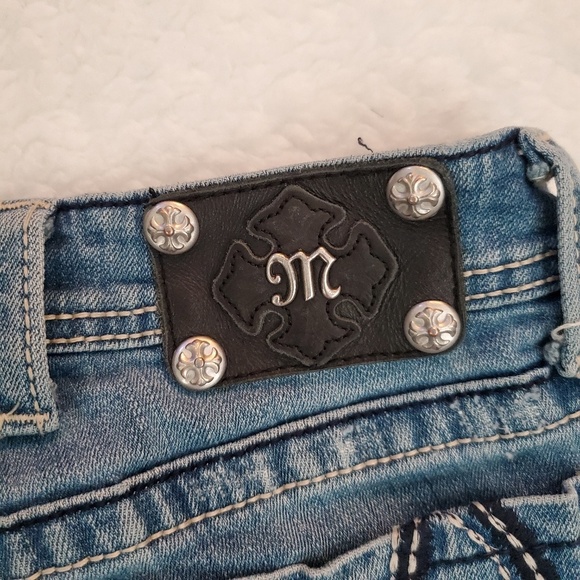 Miss me jeans fleur de lis - Picture 6 of 7